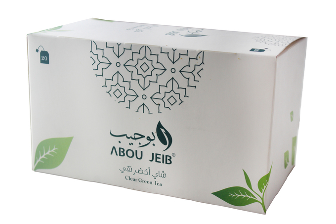 شاي اخضر نقي ابو جيب 20 ظرف